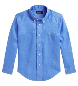 Polo Ralph Lauren Leinenhemd Hemd Leinen Größe L blau NP 100 € - Bild 1 von 5