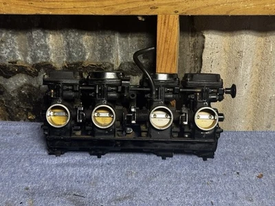 KAWASAKI KZ1100 CARBURETORS CARBS KZ 1100 RACK - Image 1 of 4