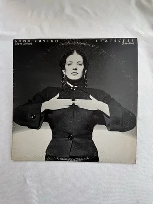 Lene Lovich Stateless 1979 Vinyl LP Stiff Epic Records - Imagem 1 de 4