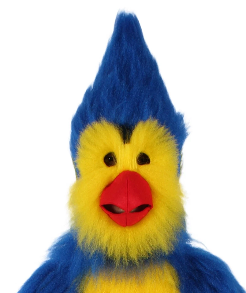 HPO Adulto Hombre Peludo Cardenal Mascota Máscara Disfraz, Máscara Cosplay, HM-1722 Foto 1 de 4