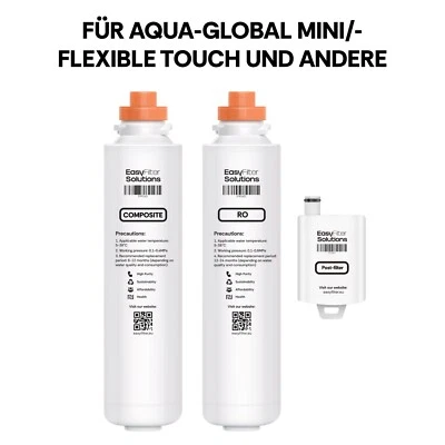EasyFilter Filtersatz Composite + RO + Hygienenachfilter für Aqua-Global - Bild 1 von 4