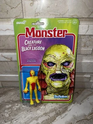 Figura de acción Super7 Criatura de la Laguna Negra Disfraz Colores Reacción  Foto 1 de 4