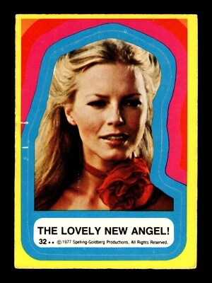 4-04-14 PWE. 1977 charlie's angels sticker w/ imperfections #32 the lovely new - Image 1 of 2