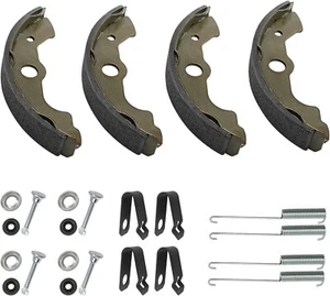 Front Brake Shoes Springs Pins Left&Right for Honda TRX300 FW 4X4 TRX350 TRX4... - Picture 1 of 7