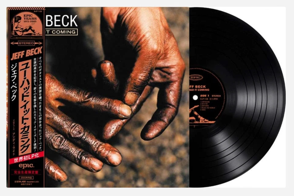 Jeff Beck You Had It Coming Japanese Pressing Limited LP Record New - Image 1 of 1