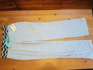 ROSA ROSE NEU MIT ETIKETT KORDELZUG MELIERT GRAU LOUNGE/FITNESS HOSE Größe Medium - Bild 1 von 6