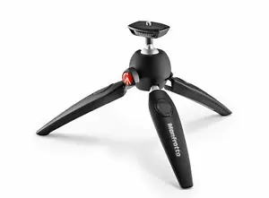 Manfrotto Mini Tripod PIXI Series EVO Ball Cloud Stand Black MTPIXIEVO-BK - Picture 1 of 10