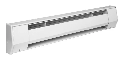 King 3K2407BW 750-563-Watt 240/208-Volt 3-Foot Baseboard Heater, Bright White