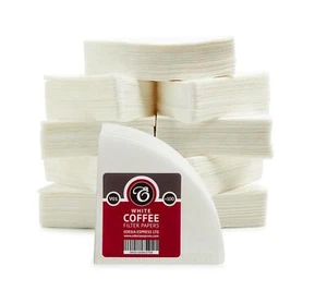 1000 size V01 white coffee filter papers, V shaped, compatible with Hario - Picture 1 of 3