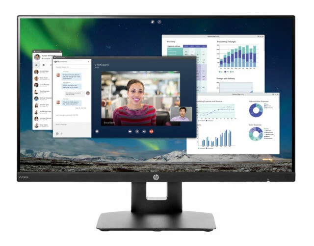 HP VH240a 23.8" FHD IPS Monitor - Black (2DS80AA)