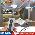 ON/OFF Remote Control Timer Switch + Receiver for UVC Lamp (Silver 220V)