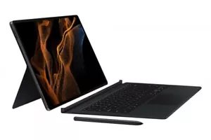 Original Samsung Galaxy Tab S8 Ultra Keyboard Book Cover Case EF-DX900 USASHIP - Picture 1 of 2