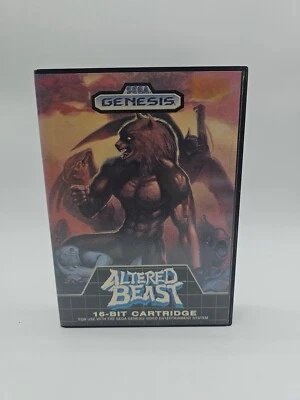 Altered Beast (Sega Genesis, 1989) CIB Complete w/Manual Tested - Image 1 of 4