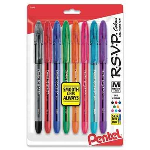 Bolígrafo Pentel RSVP (1,0 mm) tinta surtida línea media - Imagen 1 de 5