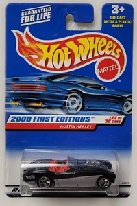 2000 Hot Wheels - 2000 First Editions - Austin Healey - Black/Silver - #32/36 - Picture 1 of 6