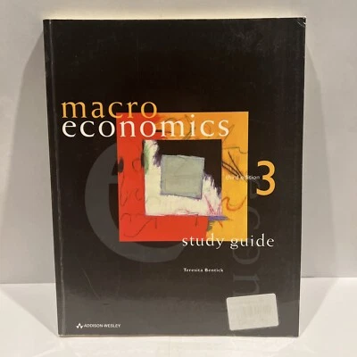 Macro Economics Study Guide Book 3rd Edition Education Paperback Book - Image 1 of 4