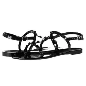 Steven by Steve Madden Women's Size US 7 M Gello Gladiator Stud Black Sandals - Picture 1 of 8