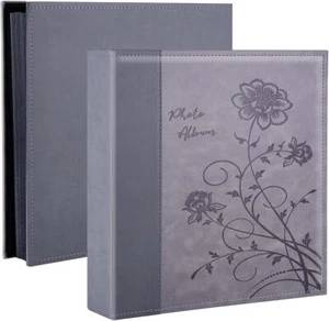 Artmag Photo Album 4x6 600 Photos, Extra Large Capacity Leather Cover Wedding - Picture 1 of 7