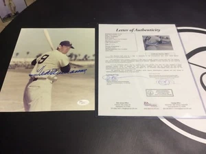 Ted Williams JSA Autogramm SIGNIERT Boston Red Sox 8x10 mit Zertifizierungsbrief - Bild 1 von 3