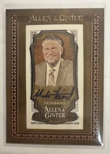 2024 Allen & Ginter Mark Feinsand Gold Framed Mini Auto - Picture 1 of 2