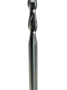 CARBIDE STUB END MILL 3/16" DIA 3/8" LOC 2 FLUTE 2" OAL STANDARD RHS HIGH HELIX - Bild 1 von 5