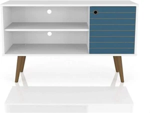 Manhattan Comfort Liberty Mid Century Modern TV Stand for Televisions up to 46 - Picture 1 of 9