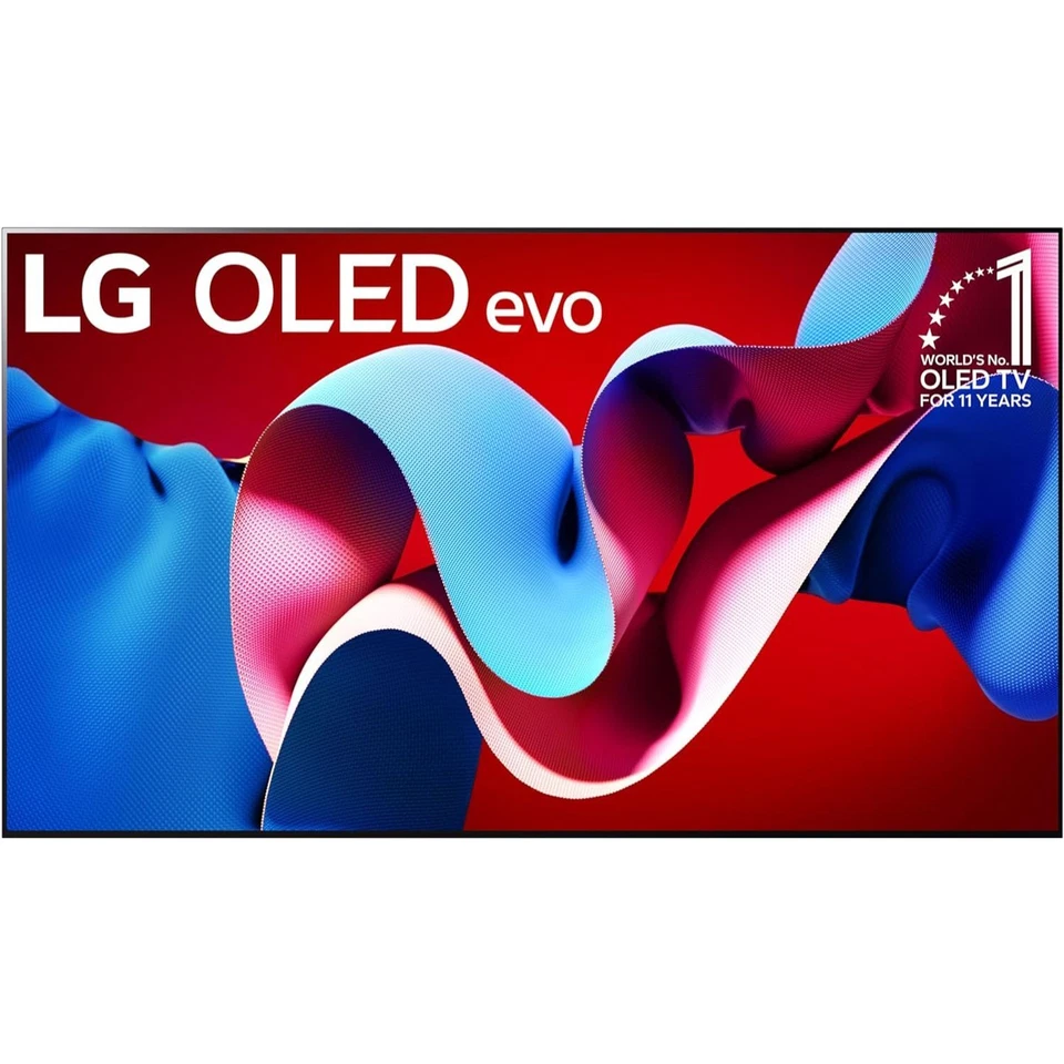 LG OLED evo C4 Series Smart TV 4K Processor with webOS (2024) - Choose Size - Image 1 of 1