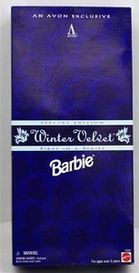 AVON Barbie Doll **WINTER VELVET** First in a Series Dolls NEW - Picture 1 of 3