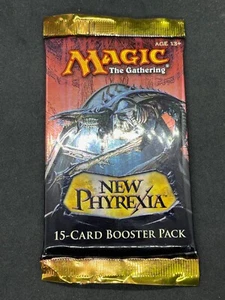 Magic the Gathering MTG New Phyrexia Booster Pack Factory Sealed English - Picture 1 of 2