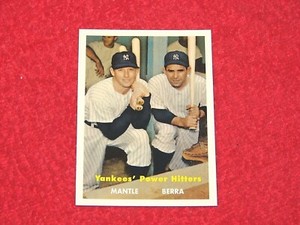 MICKEY MANTLE YOGI BERRA YANKEES 2010 TOPPS CARDS YOUR MOM THREW OUT (B-3928)