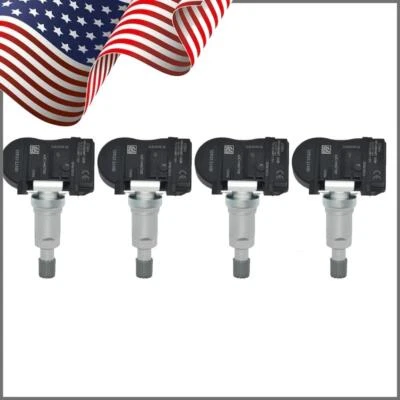 4PCS Tire Pressure Sensor TPMS For Hyundai Accent Genesis Kia Rio 52933-2J100 - Image 1 of 4