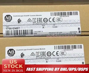 Modulo EtherNet/IP nuovo sigillato AB 1756-ENBT SER A ControlLogix 1756ENBT SPEDIZIONE VELOCE - Foto 1 di 4