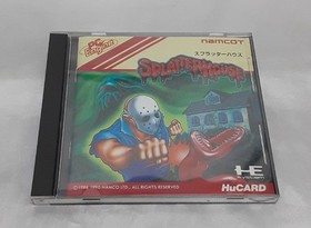 SPLATTER HOUSE Hu Hu PC Engine PC Engine OperatiConfirmed Japan r2