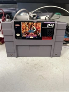 Uncharted Waters New Horizons (Super Nintendo SNES) Cart Only Clean Tested - Picture 1 of 4
