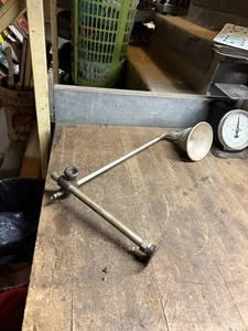 Industrial Work Shop Task Light Lamp Jointed Articulating Fixture Leviton USA - Picture 1 of 21