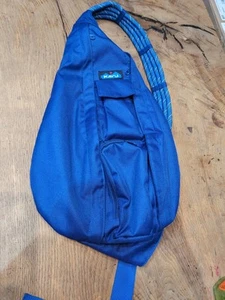 Kavu Rope Sling Bag Schultertasche - Blau - Einzigartige & robuste Outdoor Alltagstasche - Bild 1 von 8