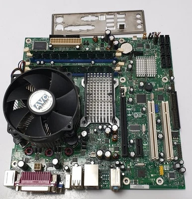 Placa madre Intel Retro 775 ATX DQ965GF placa base C2D 6300 DDR3 4 GB probada - Imagen 1 de 4