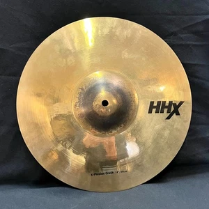 Sabian HHX Piatto Crash 14 pollici X-Plosion, Vecchio Logo, 699gm - Foto 1 di 2