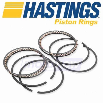 Hastings Cast Ring Set for 1999-2009 Harley Davidson XL883C Sportster 883 zd Foto 1 de 4