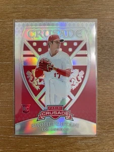 2018 Panini Chronicles Shohei Ohtani Crusade #14 SILVER PRIZM SP Rookie Card RC - Picture 1 of 11