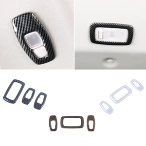 Lámpara de lectura trasera de fibra de carbono marco cubierta marco para Nissan Rogue 2021-2023 - Imagen 1 de 4