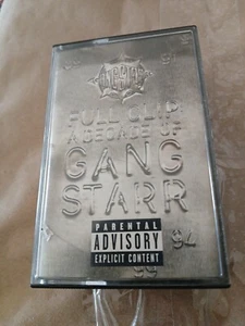 Gang Starr - Full Clip: A Decade of Gang Starr Only Cassette #2 TAPE SEE PICS!!! - Picture 1 of 7