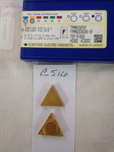10 NEW SUMITOMO TPMR 432ENF CARBIDE INSERTS. TPMR 220408N-SF GR: AC3000. (C516) - Picture 1 of 1