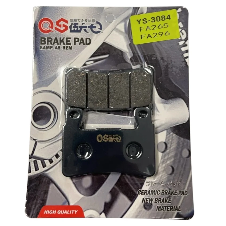 Pastillas de freno delanteras de cerámica Hyosung GT650R, ST7, EBC FA296 Foto 1 de 2