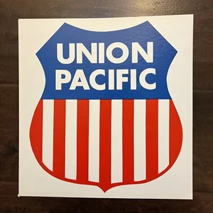 Railroad Train UNION PACIFIC advertisement sign - Picture 1 of 2