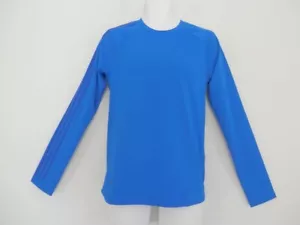 Adidas IVY PARK Baselayer TEE Uomo XS Blu Manica Lunga Corsa Palestra Maglia Nuova con etichette - Foto 1 di 14