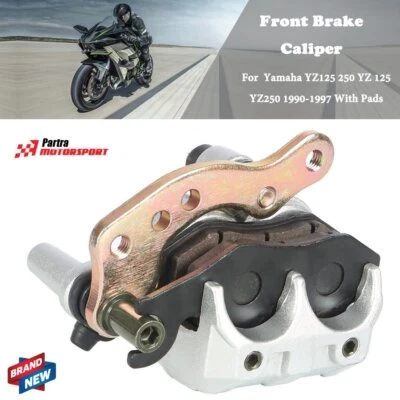 ✅Nova pinça de freio dianteiro para Yamaha YZ125 250 YZ 125 YZ250 1990-1997 com pastilhas - Imagem 1 de 4