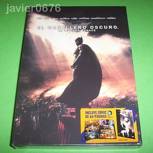 EL CABALLERO OSCURO LA LEYENDA RENACE DVD NUEVO PRECINTADO INCLUYE COMIC 64 PAG - Imagen 1 de 2