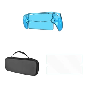 Transparent Protective Case Shockproof PC Washable for PS5 Portal (Blue) - Afbeelding 1 van 11