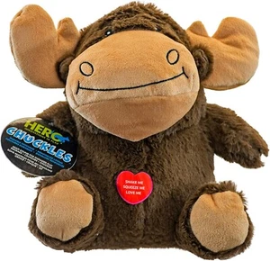 Caitec Hero Chuckles 2.0 Plush Moose with 3-in-1 Squeaker  (64243) - Picture 1 of 3